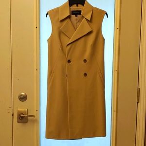Tan Ann Taylor dress knee length size small